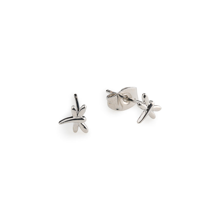 Noya - Minimalistic Dragonfly Stud Earrings