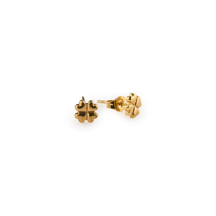 Alexa - Clover Mini Stud Earrings Stainless Steel