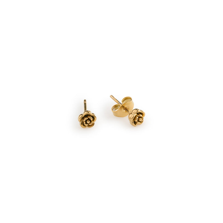 Nixie - Flower Mini Stud Earrings Stainless Steel