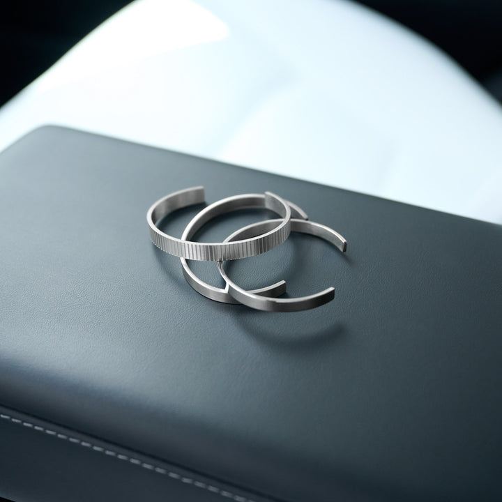 Tristan - Sleek Bangle Armband Rostfritt Stål