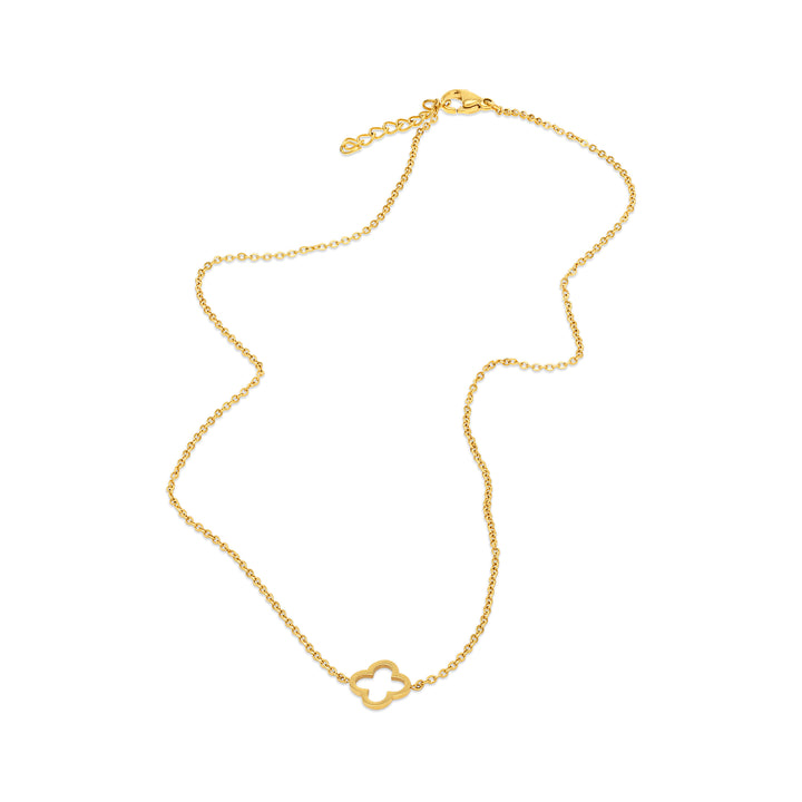 Tui - Halsband Klöver Rostfritt Stål