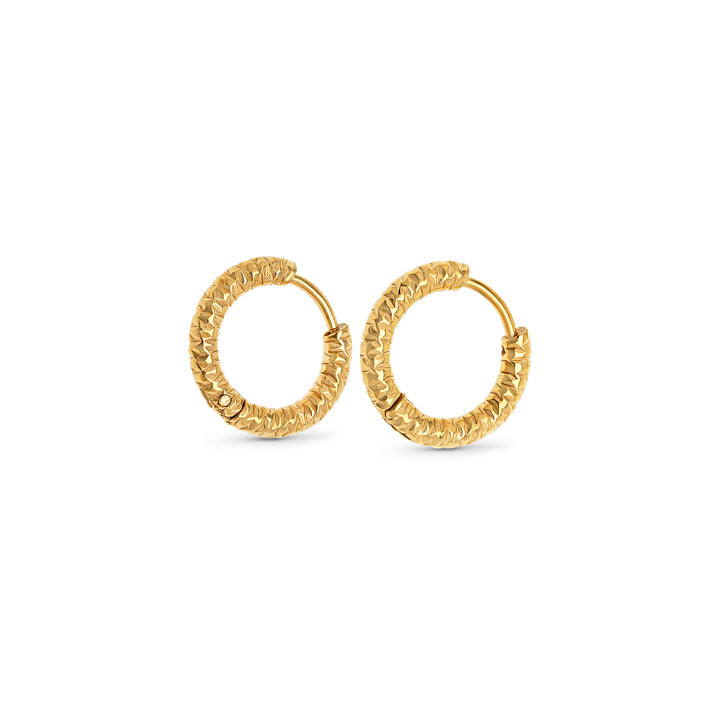 Torun - Hoops Örhängen 16mm Rostfritt Stål