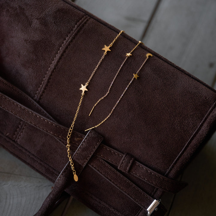 Unni - Kedjeörhängen Rostfritt Stål