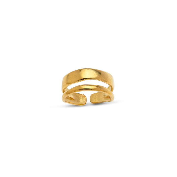 Willa - Sleek Duo Ring Stainless Steel