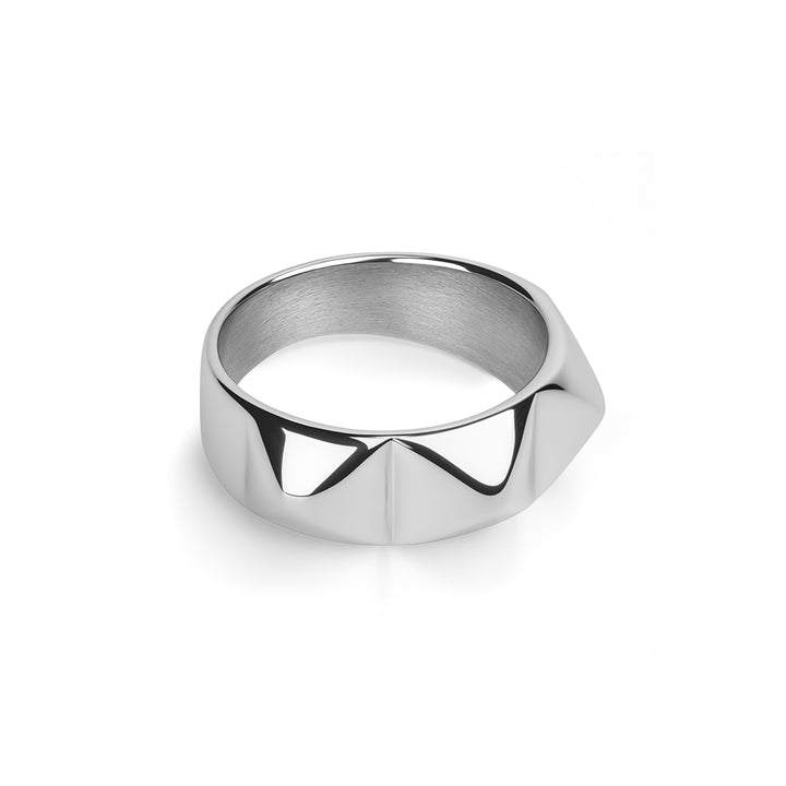 Ru - Spike Ring Stainless Steel