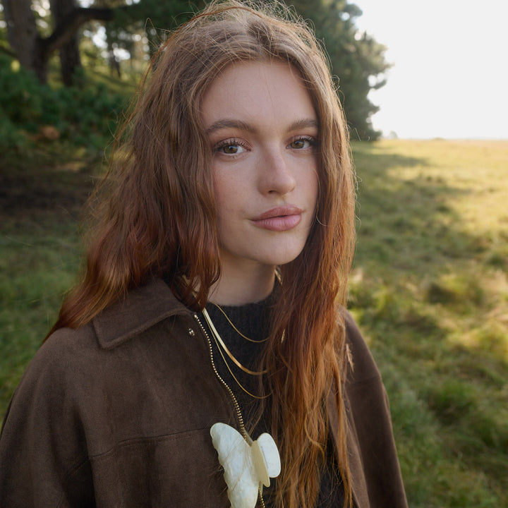 Matilde - Trippel Kedjehalsband Rostfritt Stål