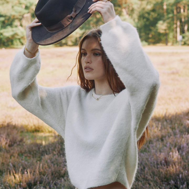 Jenna - Halsband Klöver Rostfritt Stål