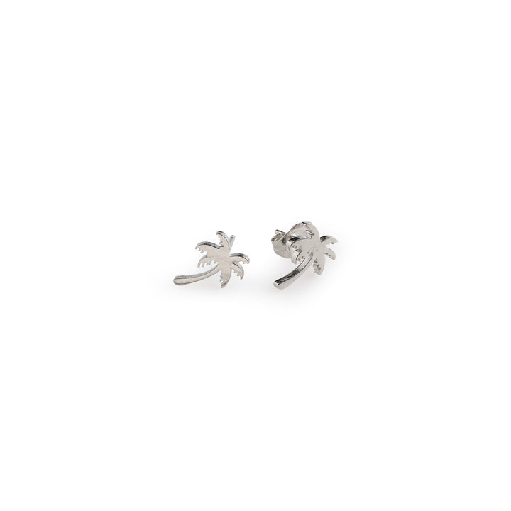 Vanja - Palm Tree Stud Earrings Stainless Steel