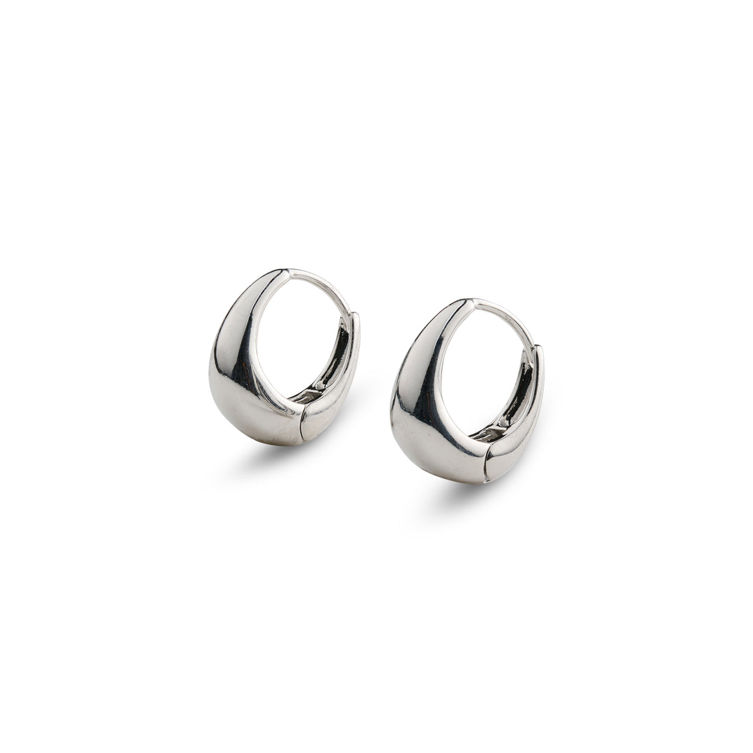 Hedvig - Classic Wide Hoop Earring Stainless Steel