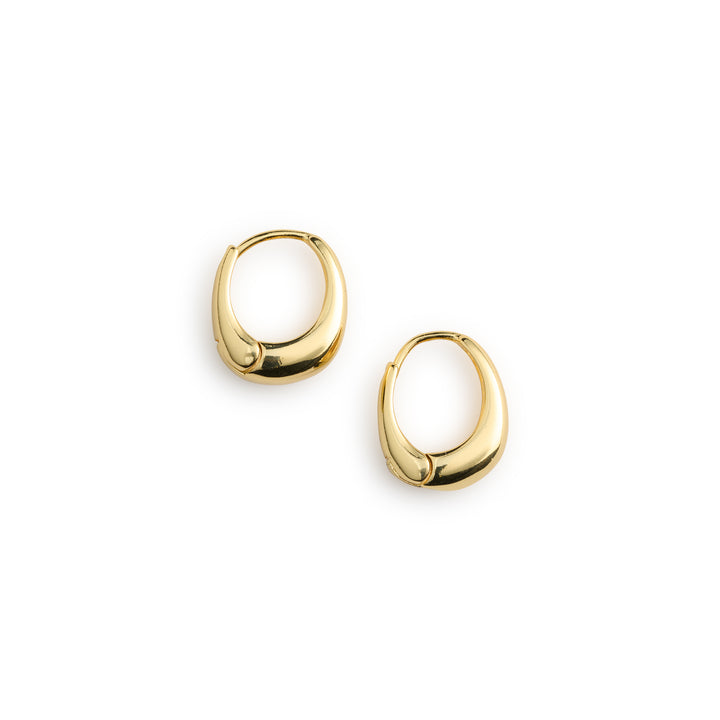 Hedvig - Classic Wide Hoop Earring Stainless Steel