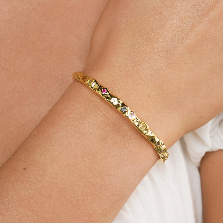 Shiloh - Bangle Armband Kristall Justerbart