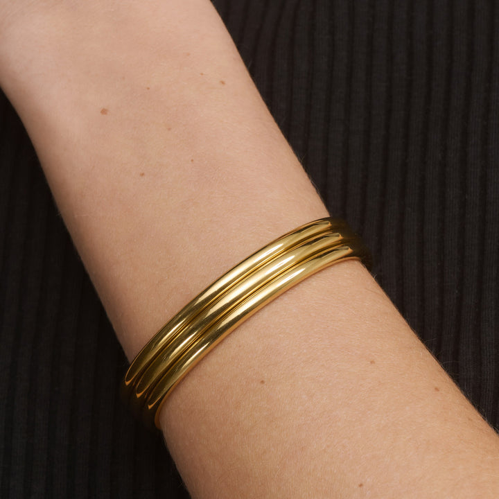 Elvira - Triple Bangle Bracelet Stainless Steel