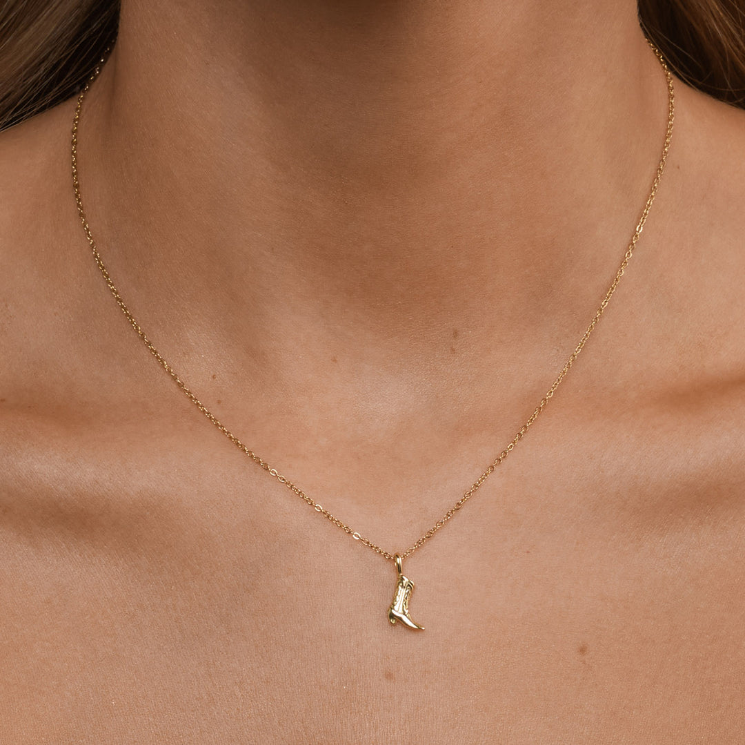 Wendy - Cowboy Boot Necklace