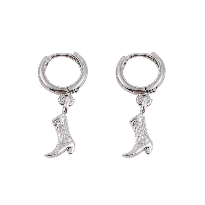 Wendy - Cowboy Boot Hoop Earrings