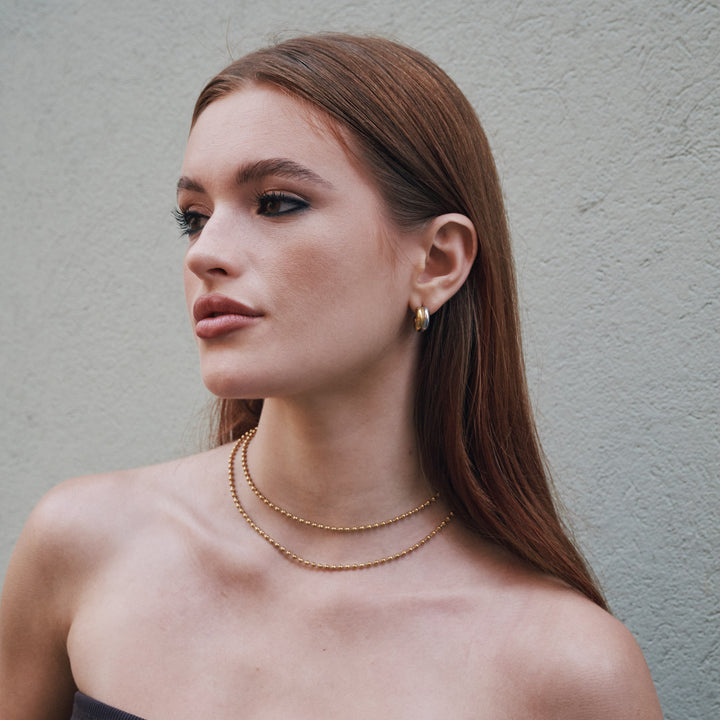 Sansa - Halsband Kulkedja Rostfritt Stål