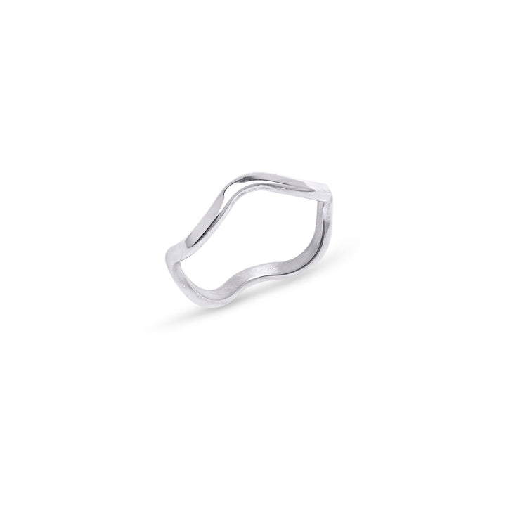 Johanna - Wavy Ring Stainless Steel