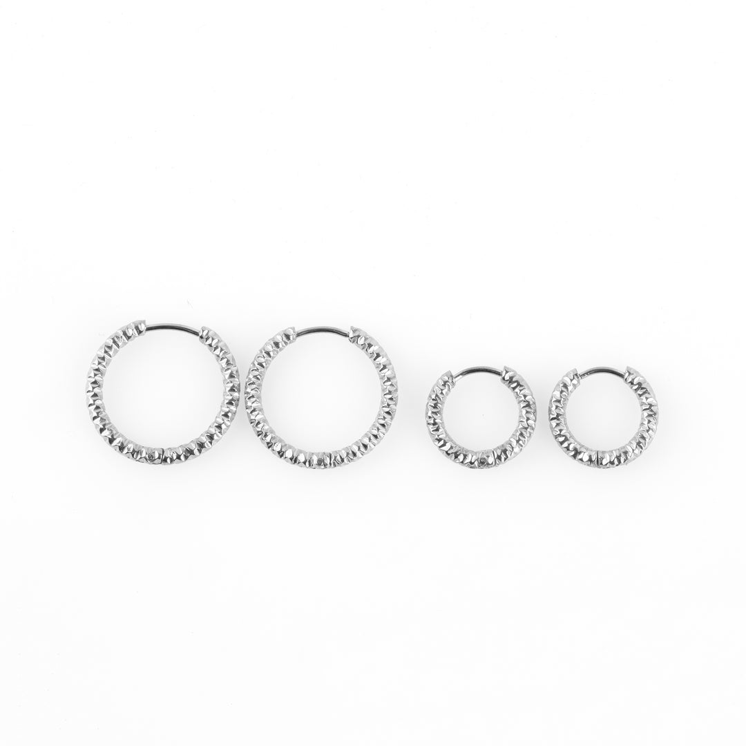 Torun - Hoops Örhängen 16mm Rostfritt Stål