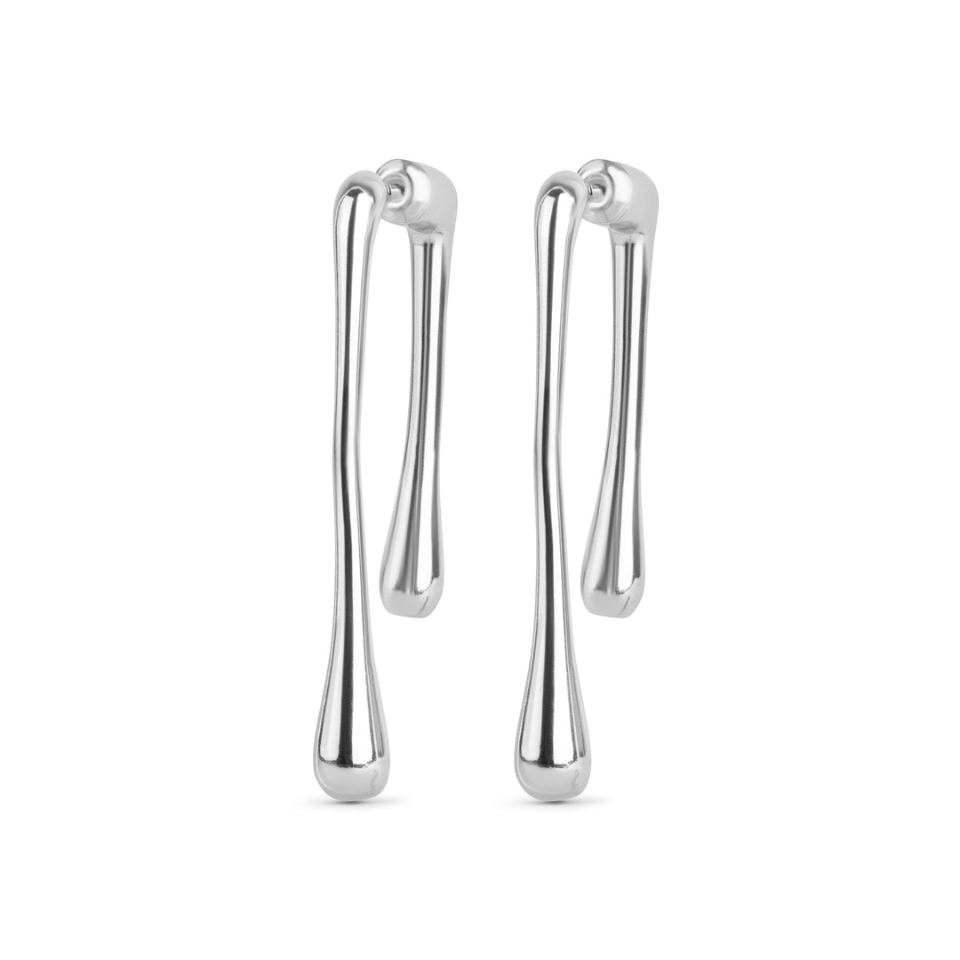Corinne - Drop Bar Earrings Stainless Steel