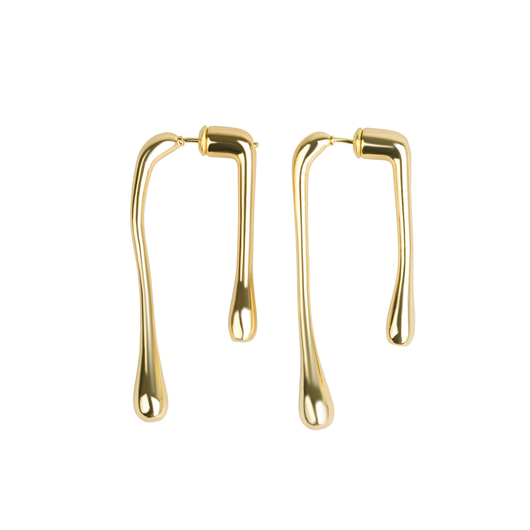 Corinne - Drop Bar Earrings Stainless Steel
