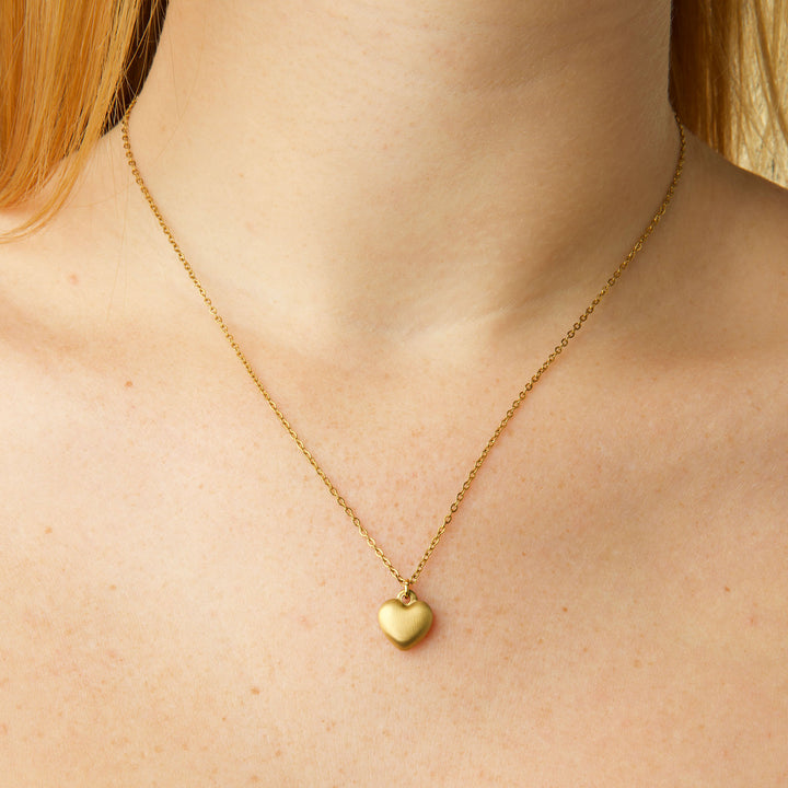 Bellamy - Halsband Hjärta Rostfritt Stål