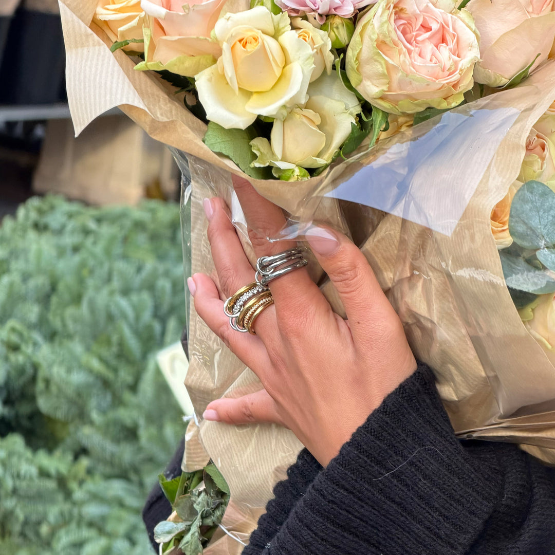 Kristina - Ringstack Luxe Rostfritt Stål