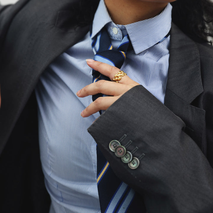 Elira - Chunky Ring Rostfritt Stål