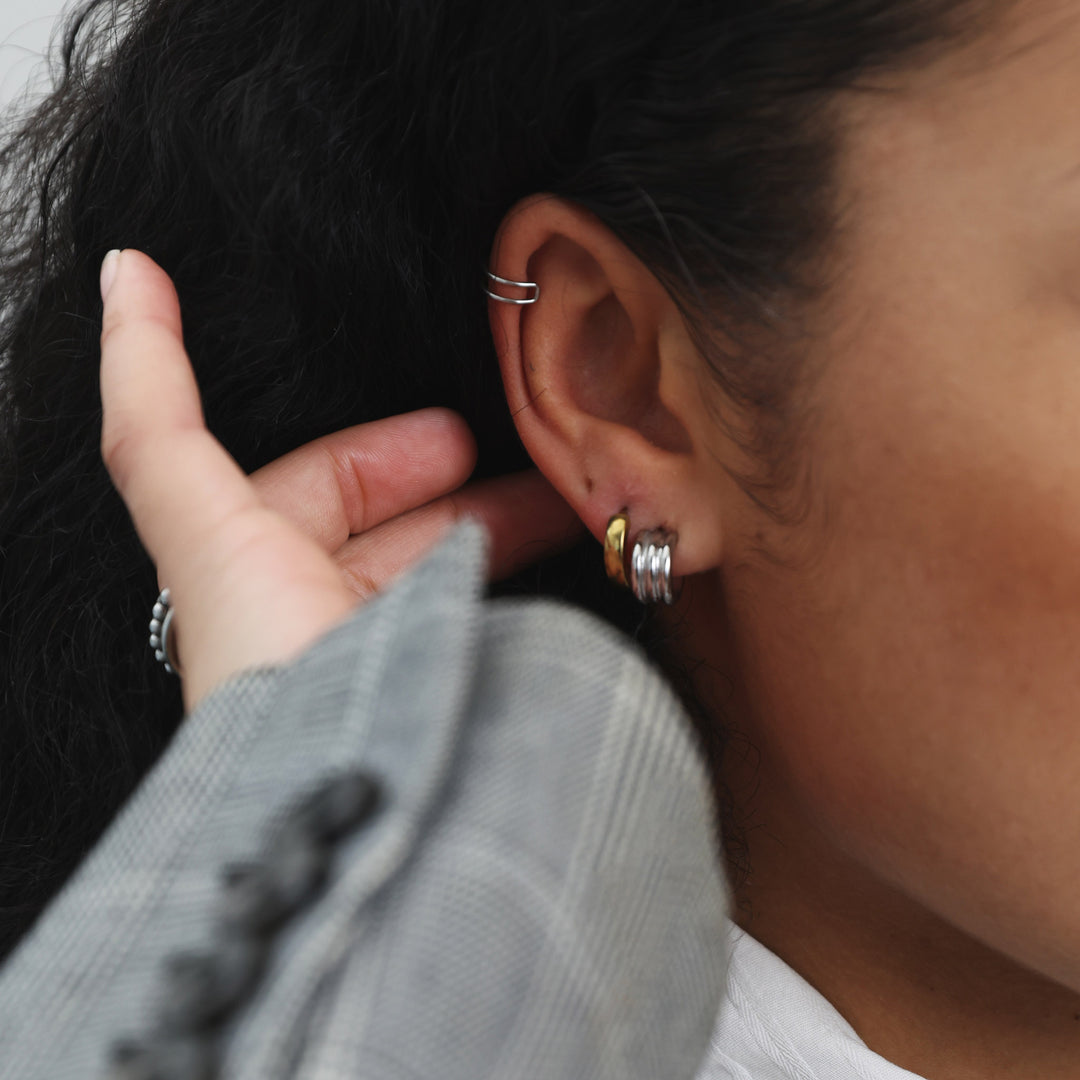 Emme - Delikat Ear Cuff Rostfritt Stål