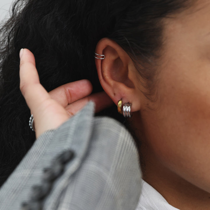 Emme - Delikat Ear Cuff Rostfritt Stål