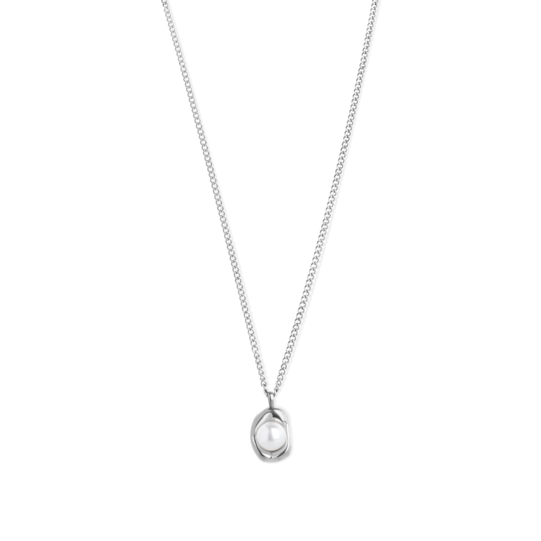 Ilse - Pearl Necklace Stainless Steel
