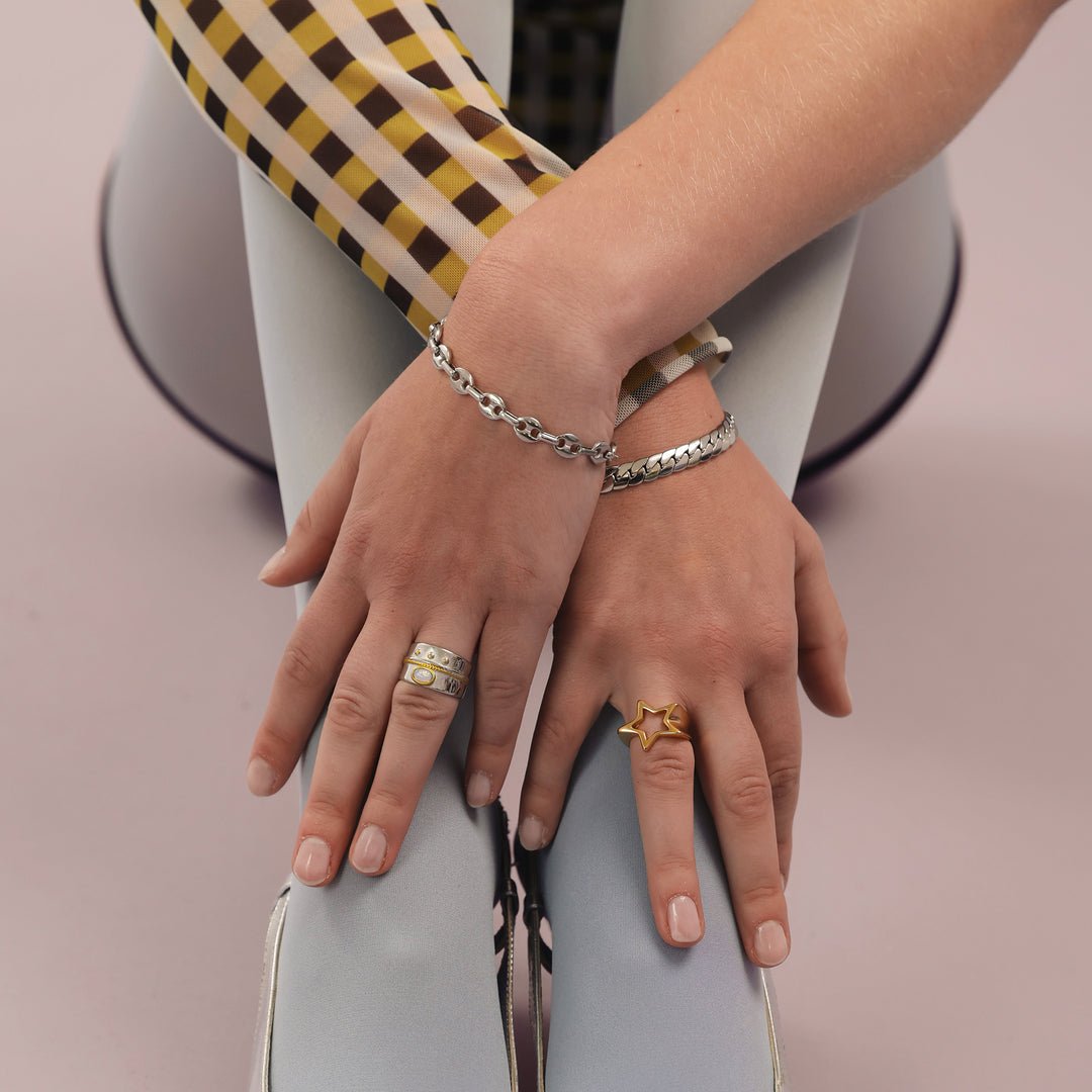 Cornelia - Kedjearmband Rostfritt Stål