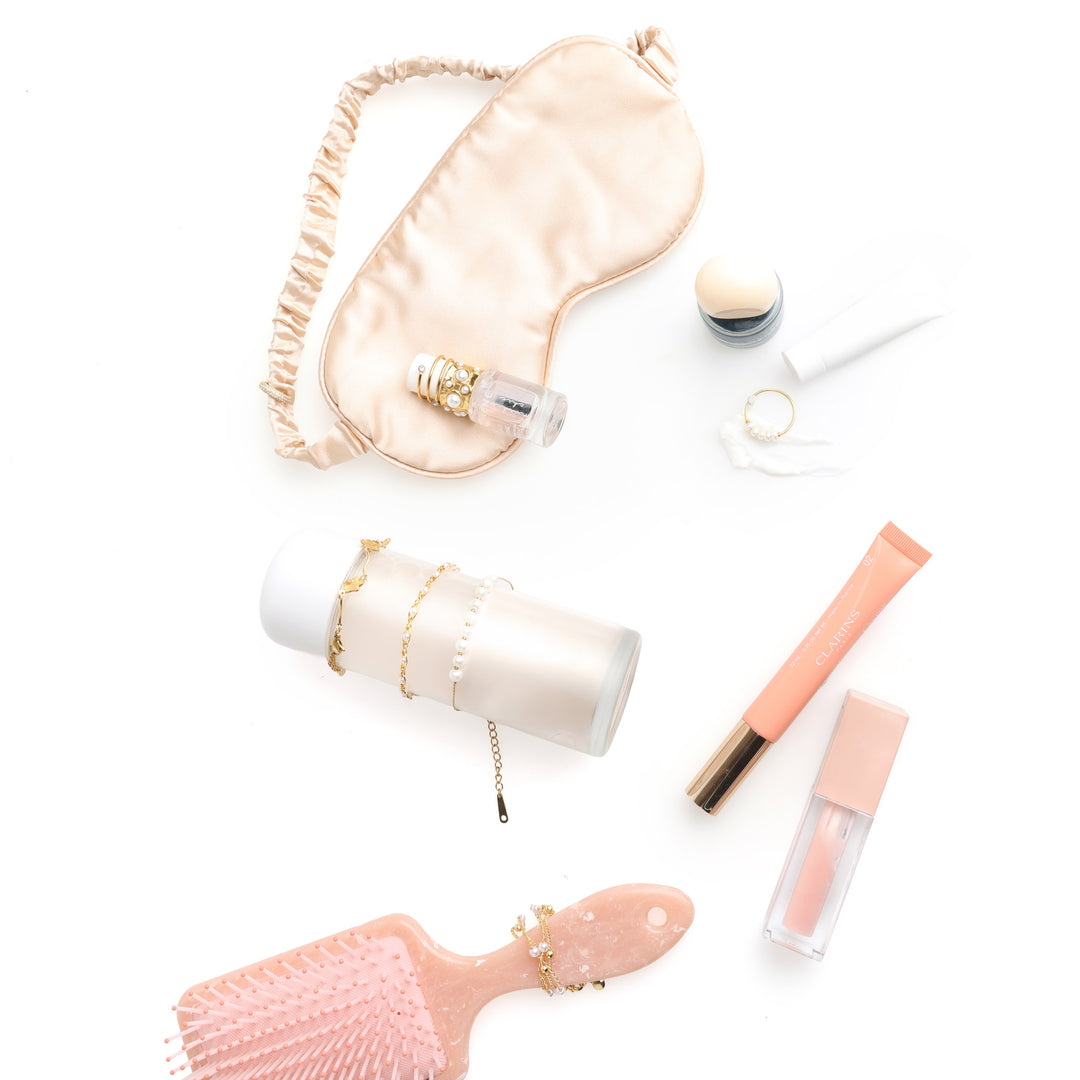 Nanna - Kedjearmband Pärlor Rostfritt Stål