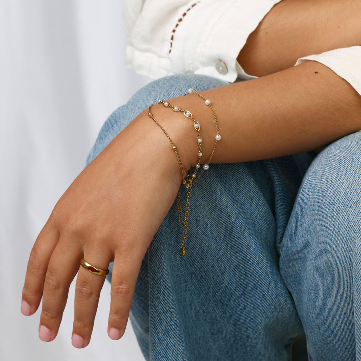 Lo - Layered Chain Bracelet Stainless Steel