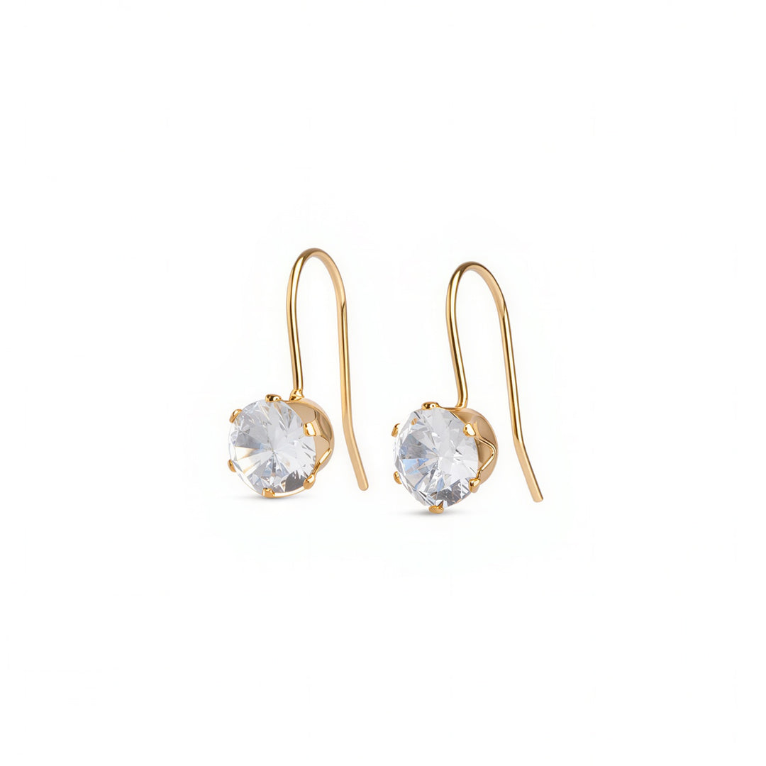 Chelsie - Crystal Earrings Stainless Steel
