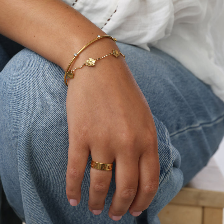 Ylva - Bangle Bracelet Stainless Steel