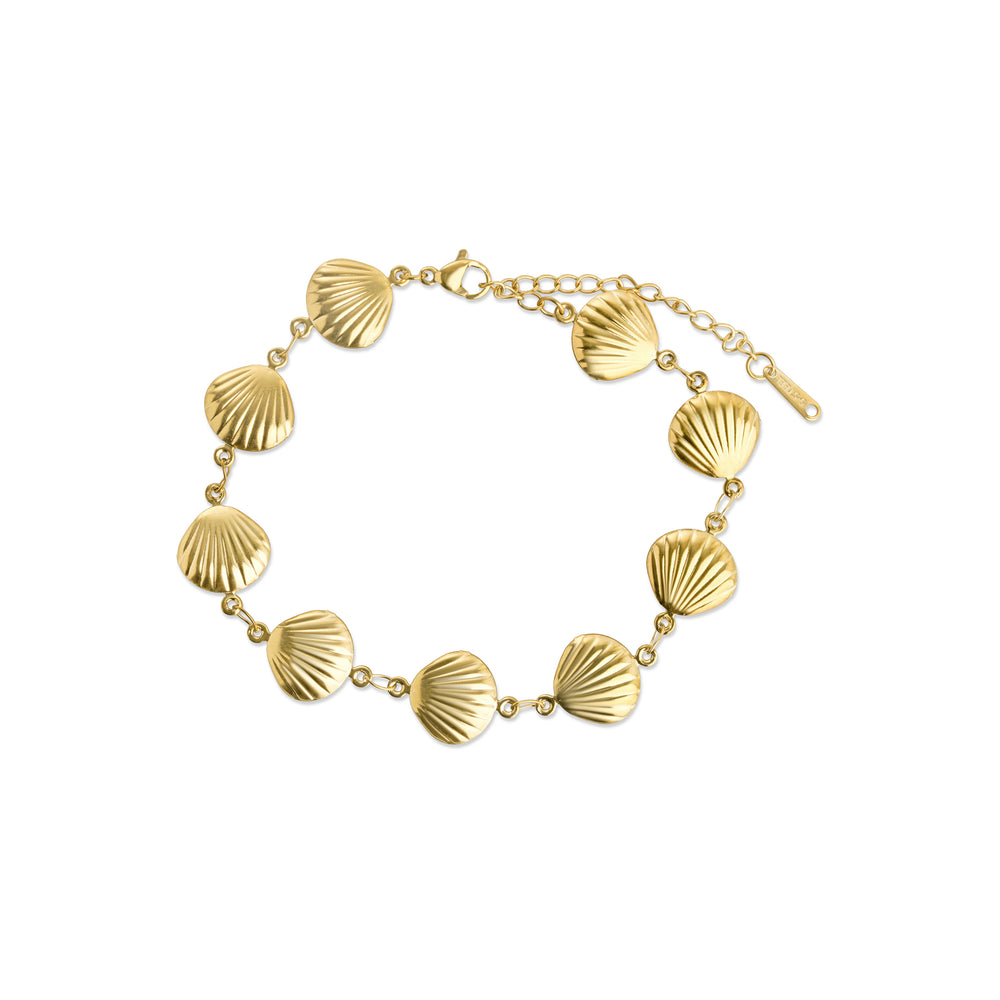 Estrid - Shell Bracelet in Stainless Steel | Timi of Sweden