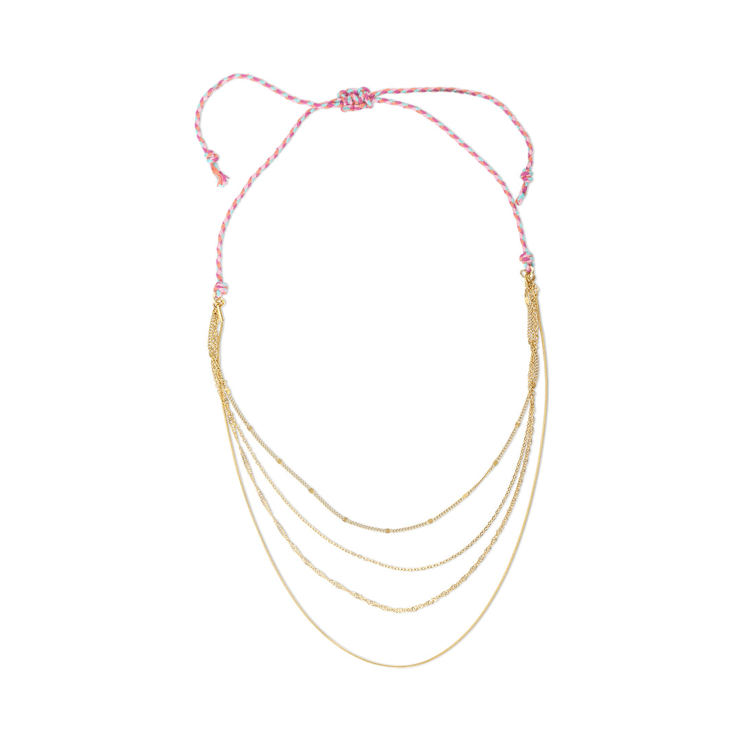 Dagny - Layered Chain Necklace Stainless Steel