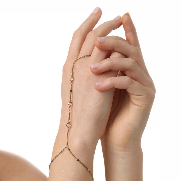 Ioana - Kristall Armlet Rostfritt stål