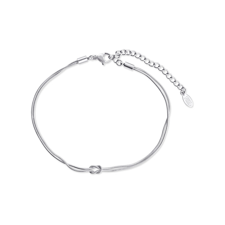 Mio - Kedjearmband Knut Rostfritt Stål