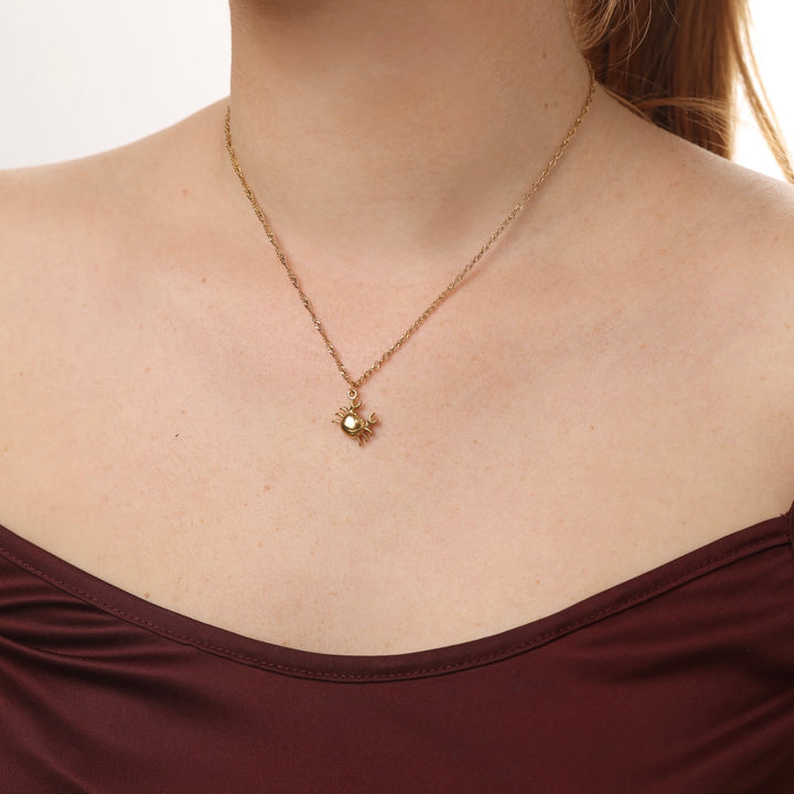 Clea - Crab Necklace Stainless Steel