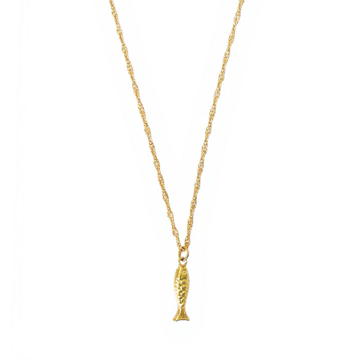 Erna - Fish Necklace Stainless Steel