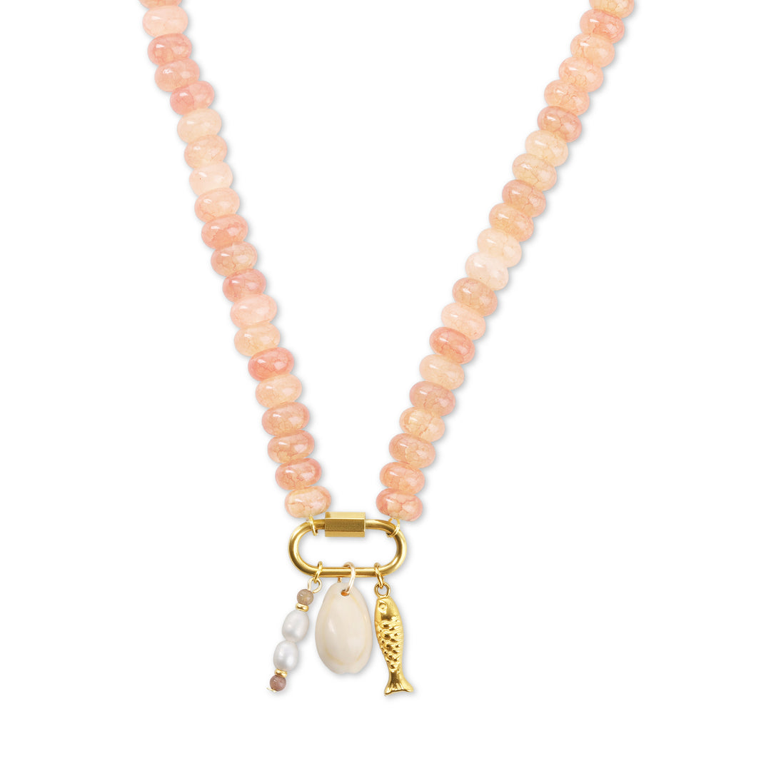 My - Ocean Bead Necklace Stainless Steel