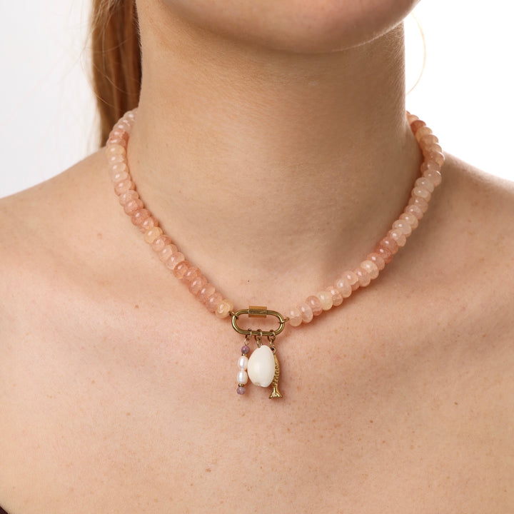 My - Ocean Bead Necklace Stainless Steel