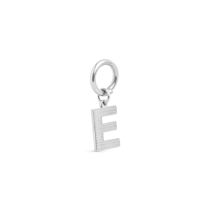 Sanya - Initital Charm Silver Stainless Steel