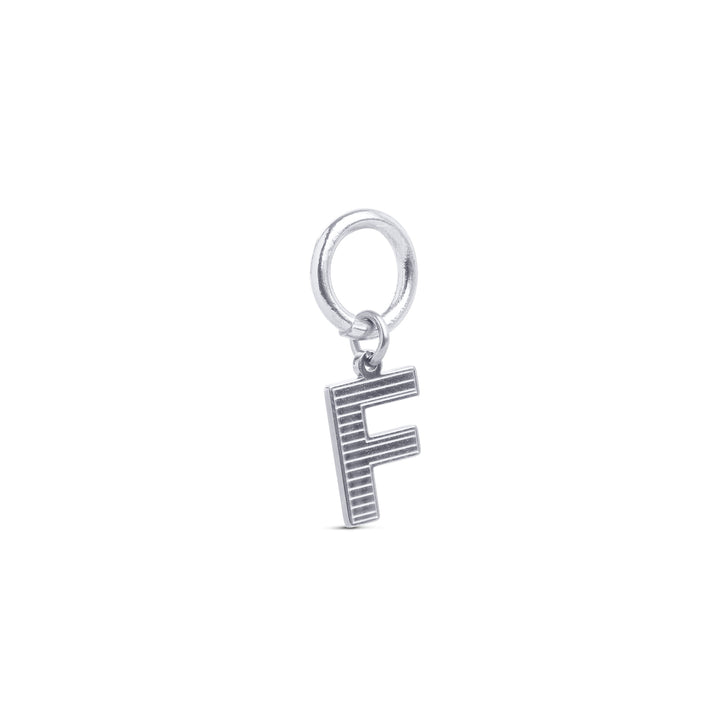 Sanya - Initital Charm Silver Stainless Steel