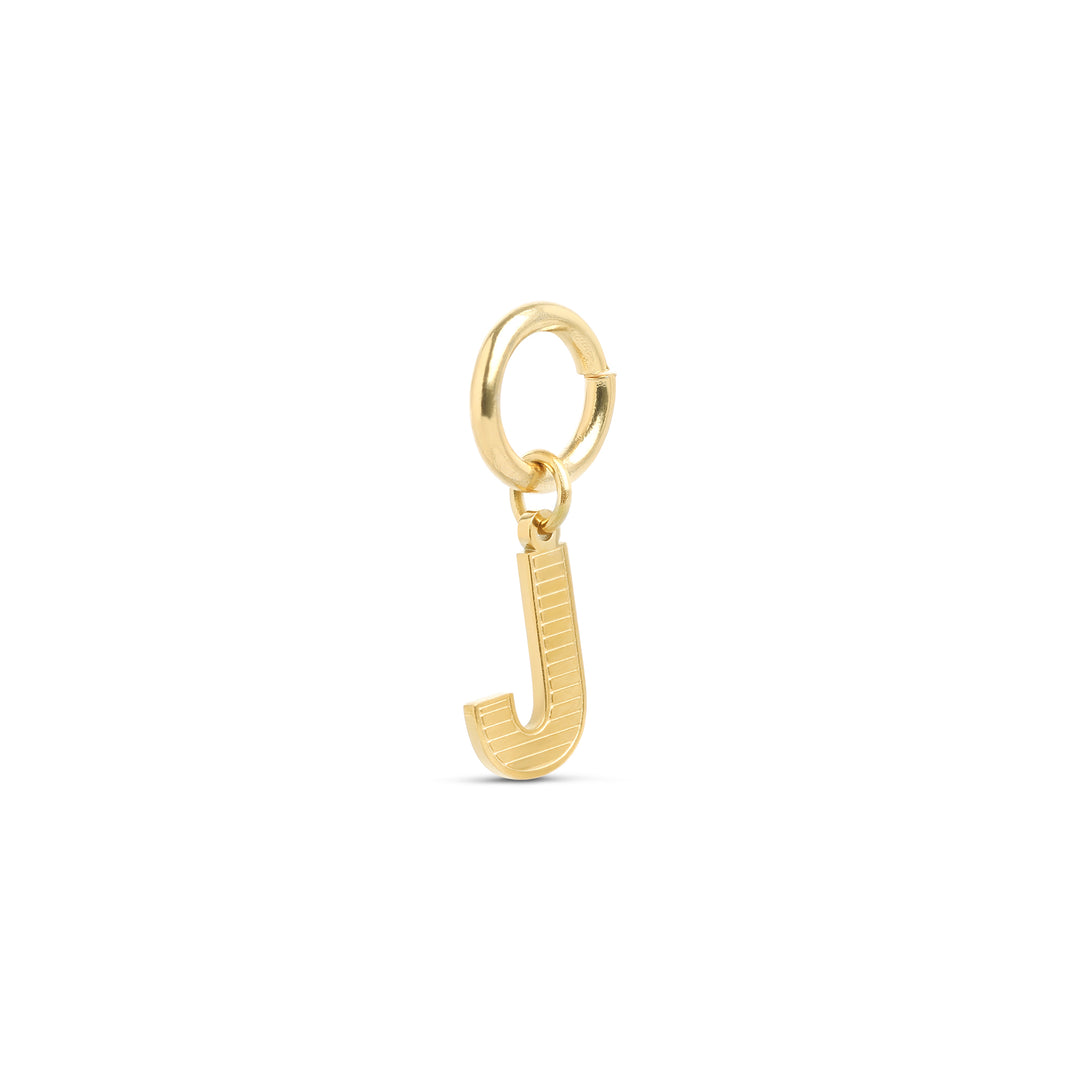 Sanya - Initital Charm Gold Stainless Steel