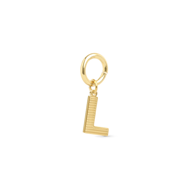 Sanya - Initital Charm Gold Stainless Steel