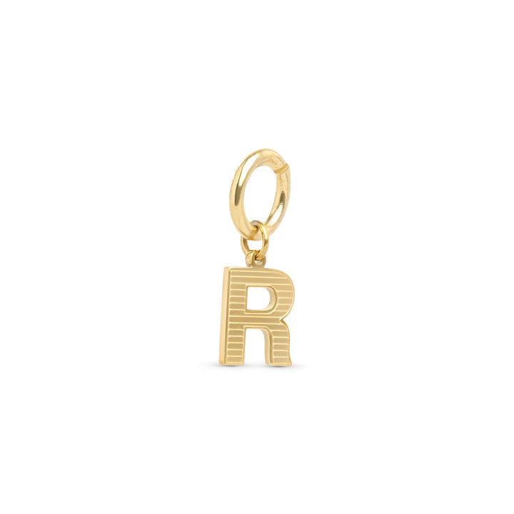 Sanya - Initital Charm Gold Stainless Steel