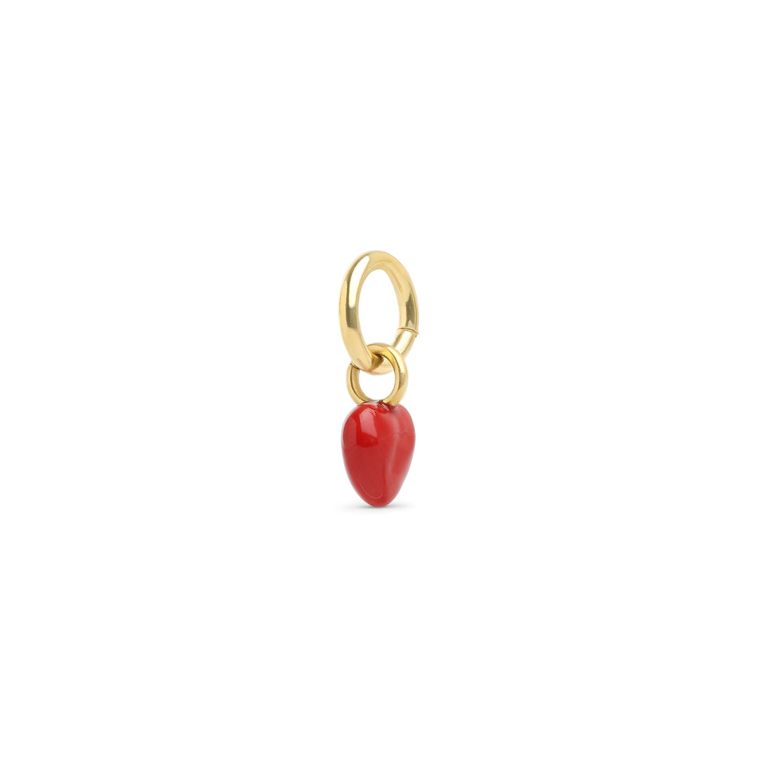 Lill - Heart Charm Rostfritt Stål