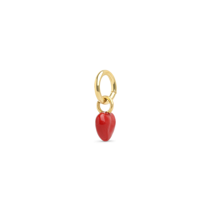 Lill - Heart Charm Rostfritt Stål