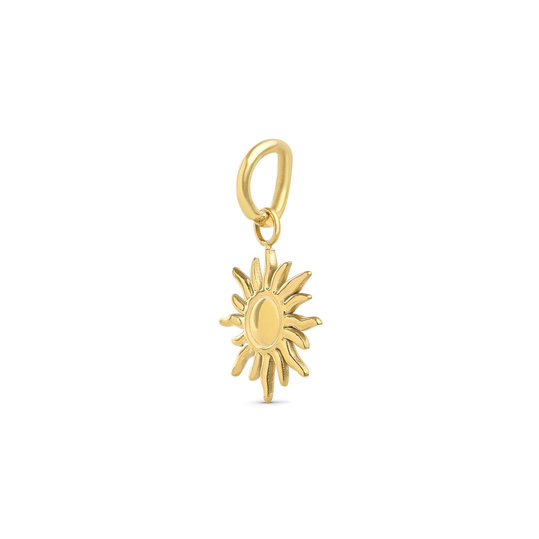 Sol - Sunburst Charm Rostfritt Stål